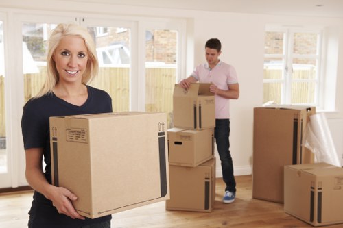 Experienced Liverpool removals team at work