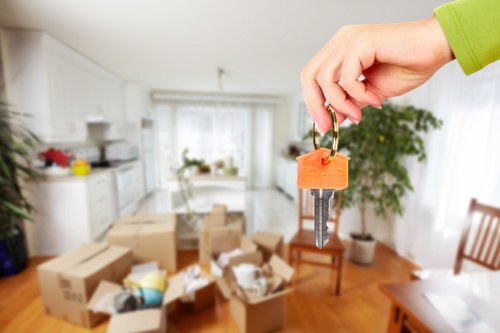Experienced movers handling furniture in Liverpool