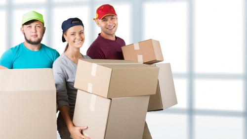 Modern trucks used for office moves by Removals Liverpool