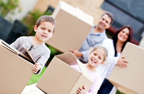 Professional Movers Handling Furniture