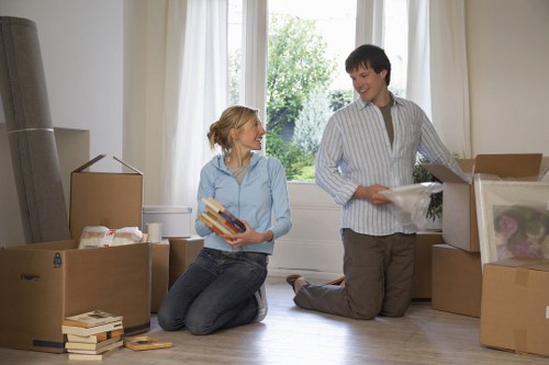 Happy customers after a successful move in Liverpool