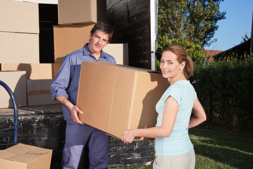 Efficient unpacking process in a new Liverpool home