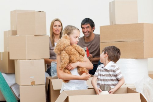 Liverpool removal company packing household items